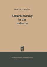 Kostenrechnung in der Industrie