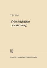 Volkswirtschaftliche Gesamtrechnung