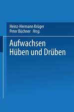 Aufwachsen hüben und drüben: Deutsch-deutsche Kindheit und Jugend vor und nach der Vereinigung