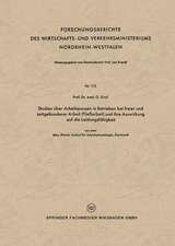 Studien über Arbeitspausen in Betrieben bei freier und zeitgebundener Arbeit (Fließarbeit) und ihre Auswirkung auf die Leistungsfähigkeit: aus dem Max-Planck-Institut für Arbeitsphysiologie, Dortmund