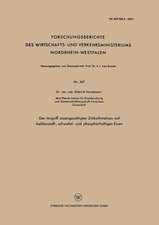 Der Angriff eisengesättigter Zinkschmelzen auf kohlenstoff-, schwefel- und phosphorhaltiges Eisen