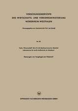 Forschungsberichte des Wirtschafts- und Verkehrsministeriums Nordrhein-Westfalen