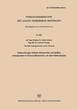 Untersuchungen örtlicher Rückstrahler auf Schiffen, vorzugsweise im Grenzwellenbereich, mit dem Sichtfunkpeiler