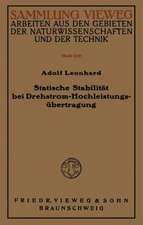 Statische Stabilität bei Drehstrom-Hochleistungsübertragung