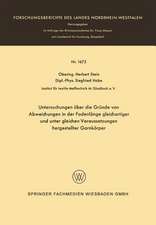 Untersuchungen über die Gründe von Abweichungen in der Fadenlänge gleichartiger und unter gleichen Voraussetzungen hergestellter Garnkörper