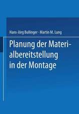 Planung der Materialbereitstellung in der Montage