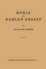 Kohle und Kohlen-Ersatz