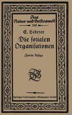 Die Sozialen Organisationen