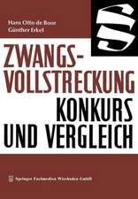 Zwangsvollstreckung Konkurs und Vergleich