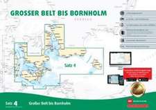 Sportbootkarten Satz 4: Großer Belt bis Bornholm (Ausgabe 2024)