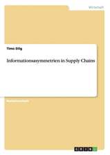 Informationsasymmetrien in Supply Chains