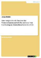 Eine vergleichende Analyse der Unternehmensumwelt für Anbieter von Carsharing in Deutschland und den USA