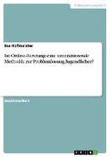 Ist Online-Beratung eine unterstützende Methodik zur Problemlösung Jugendlicher?