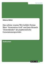 Das schöne warme Wir-Gefühl. Florian Illies' 