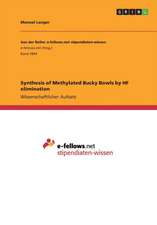 Synthesis of Methylated Bucky Bowls by HF elimination