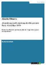 Abspaltung und Gründung der Progressive Party Südafrikas 1959