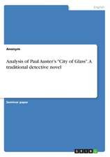 Analysis of Paul Auster's 