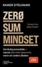 ZERO SUM MINDSET