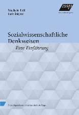 Sozialwissenschaftliche Denkweisen