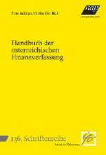 Handbuch der österreichischen Finanzverfassung