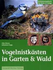 Vogelnistkästen in Garten & Wald