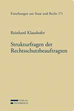 Strukturfragen der Rechtsschutzbeauftragten