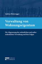 Verwaltung von Wohnungseigentum