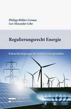 Regulierungsrecht Energie