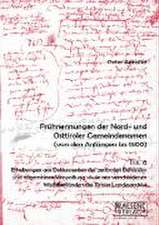 Frühnennungen der Nord- und Osttiroler Gemeindenamen. Von den Anfängen bis 1500