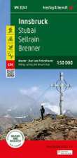 Innsbruck, Wander-, Rad- und Freizeitkarte 1:50.000, freytag & berndt, WK 0241