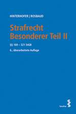 Strafrecht Besonderer Teil II