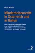 Minderheitenrecht in Österreich und in Italien