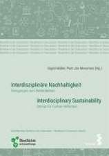 Interdisziplinäre Nachhaltigkeit/Interdisciplinary Sustainability