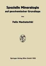 Spezielle Mineralogie auf geochemischer Grundlage