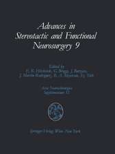 Advances in Stereotactic and Functional Neurosurgery 9: Proceedings of the 9th Meeting of the European Society for Stereotactic and Functional Neurosurgery, Malaga 1990