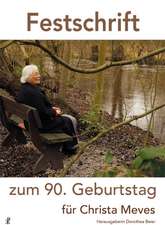 Festschrift zum 90. Geburtstag für Christa Meves