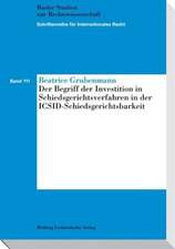 Der Begriff der Investition in Schiedsgerichtsverfahren in der ICSID-Schiedsgerichtsbarkeit