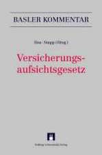 Versicherungsaufsichtsgesetz (VAG)