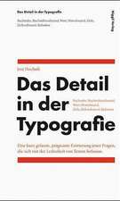 Das Detail in der Typografie