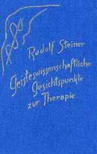 Geisteswissenschaftliche Gesichtspunkte zur Therapie