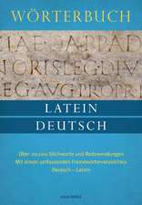 Wörterbuch Latein - Deutsch