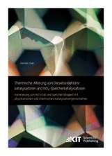 Thermische Alterung von Dieseloxidationskatalysatoren und NOx-Speicherkatalysatoren: Korrelierung von Aktivität und Speicherfähigkeit mit physikalischen und chemischen Katalysatoreigenschaften