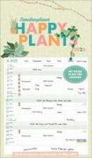 Familienplaner Happy Plants 2025