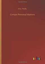Certain Personal Matters