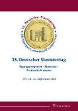 13. Deutscher Slavistentag