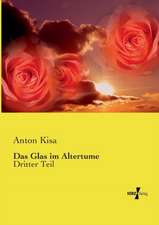 Das Glas im Altertume