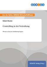 Controlling in der Verwaltung