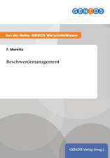 Beschwerdemanagement