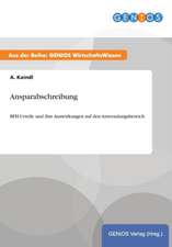 Ansparabschreibung