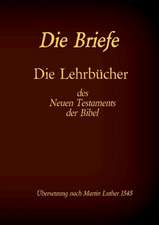 Die Briefe - Die Lehrbücher des Neues Testaments der Bibel